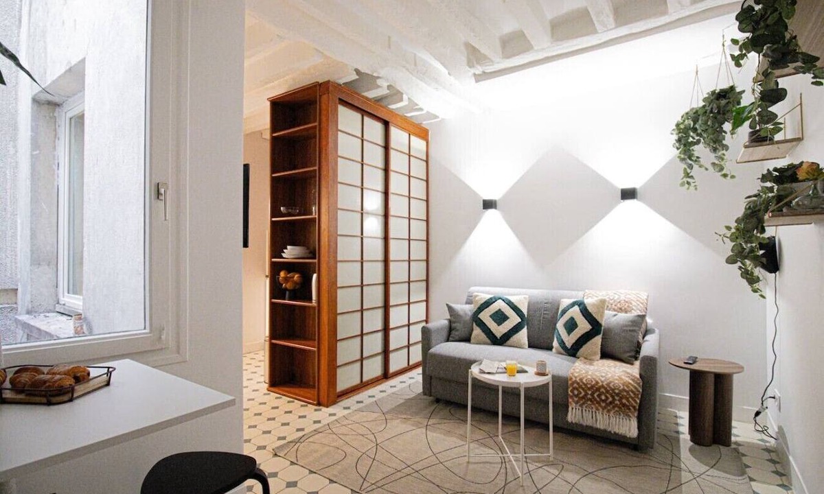 Saint-Gervais Apartment | 21-Studio for 2 People-Central-Le Marais-Paris 4th