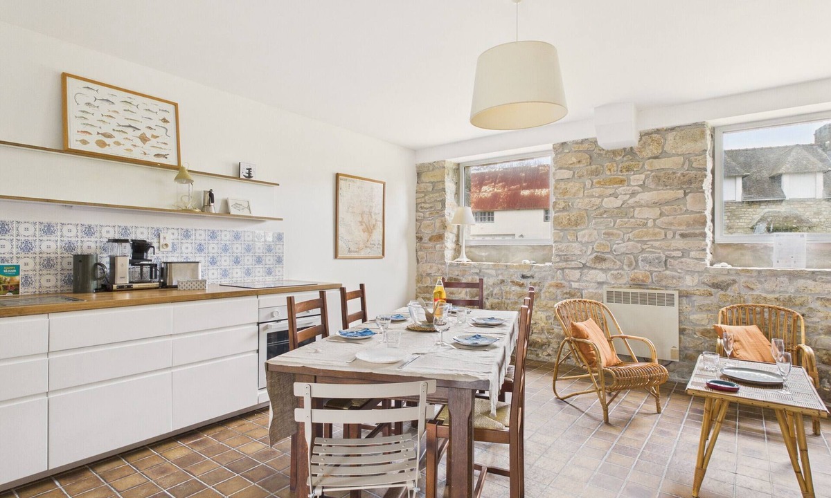 Fouesnant Ski Chalet | 500m from La Mer Blanche – House for 6