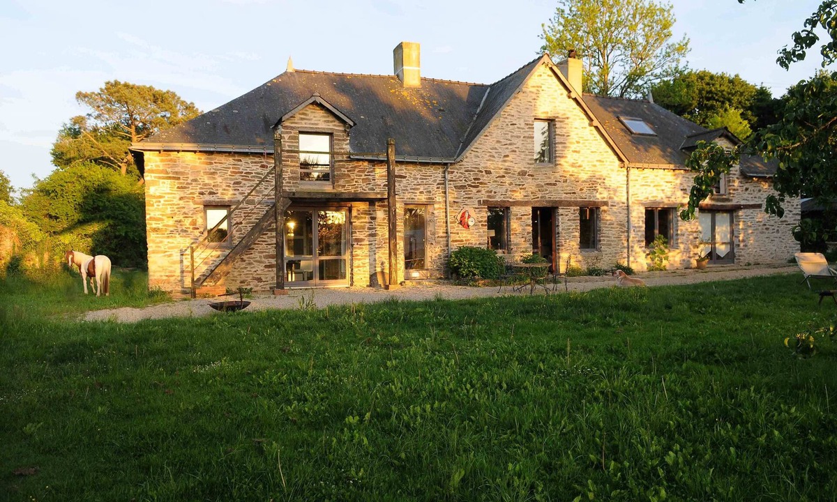 Nivillac House | A vacation rental in a charming house in a quiet rural setting, featuring a sauna