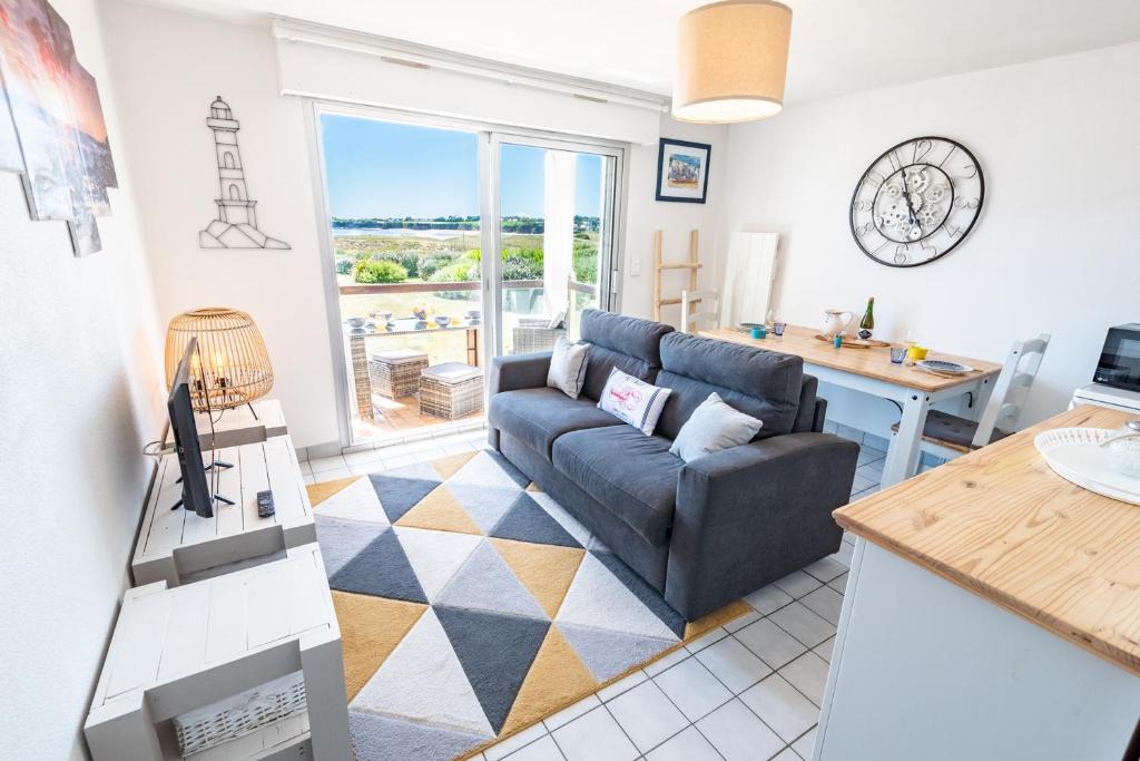 Guidel-Plages Apartment | Appart' Cosy et balcon Face à l'Océan par Groom*
