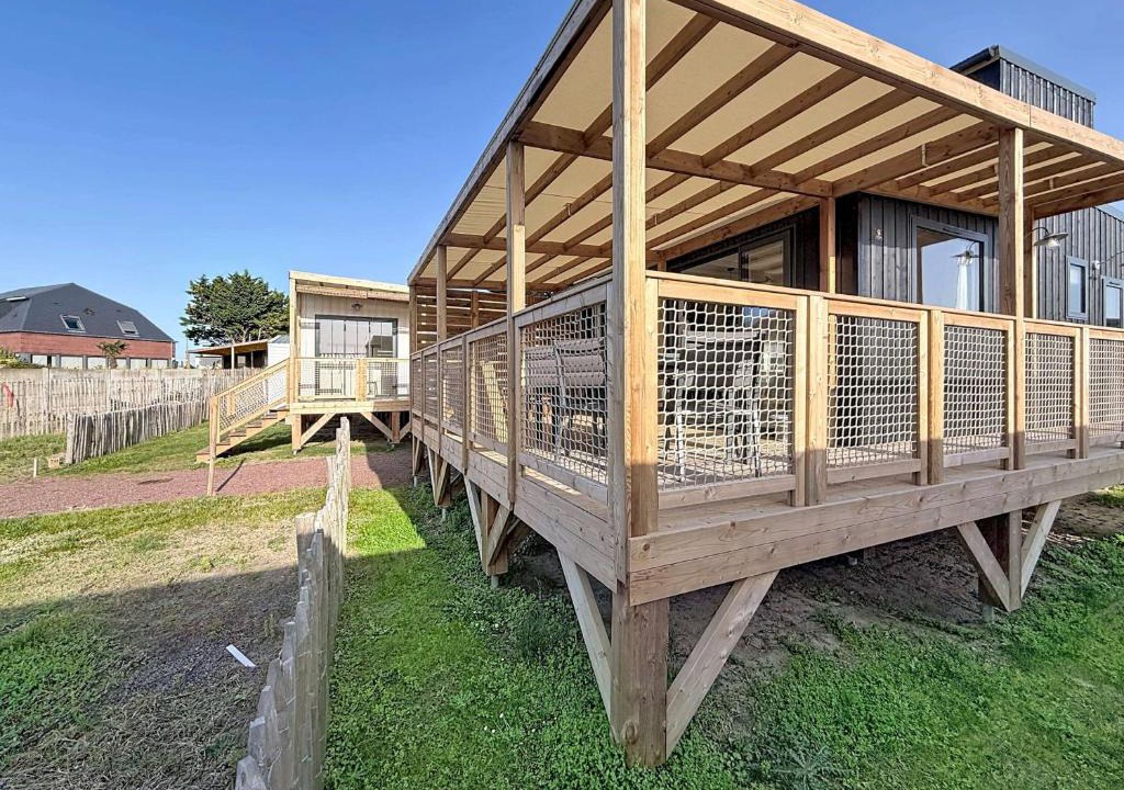 Saint-Pair-sur-Mer Ski Chalet | Beach house - 6 pers, piscine chauffée - St-Pair - FR-1-875-3