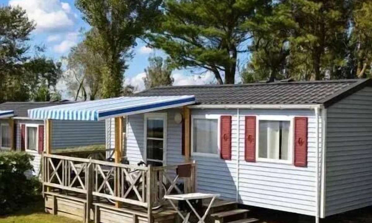 Plomodiern House | Camping Ker Vella * - Mobilhome for 5 People