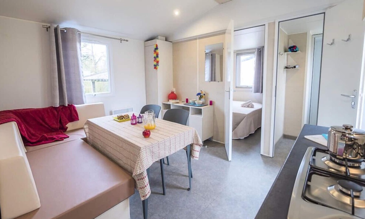 Isigny-sur-Mer House | Camping Le Fanal **** - Cozy 3 room mobile home for 4 people