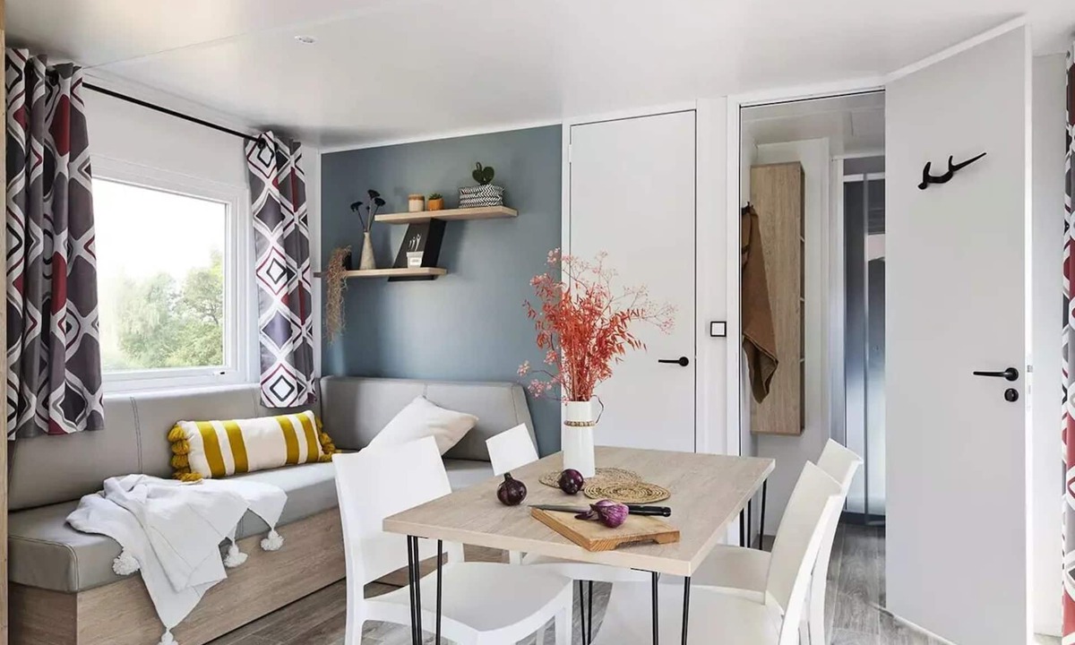 Illiers-Combray House | Campsite Le Bois Fleuri * - Comfort Mobile Home 4 people