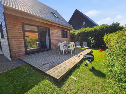 Merville-Franceville-Plage Ski Chalet | Chalet Cosy Bord de Mer 3 Chambres