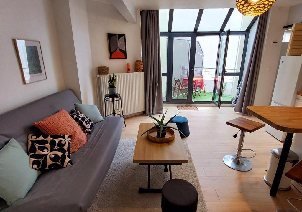 Dinan - Saint-Malo Apartment | Charmant T2 avec terrasse au coeur du Vieux Rennes