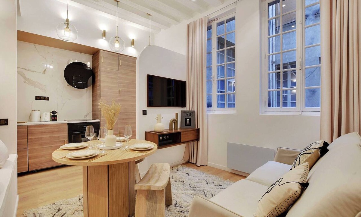 Quartier Sainte-Avoye Apartment | Charming apartment - 1BR/4P - AC - Marais