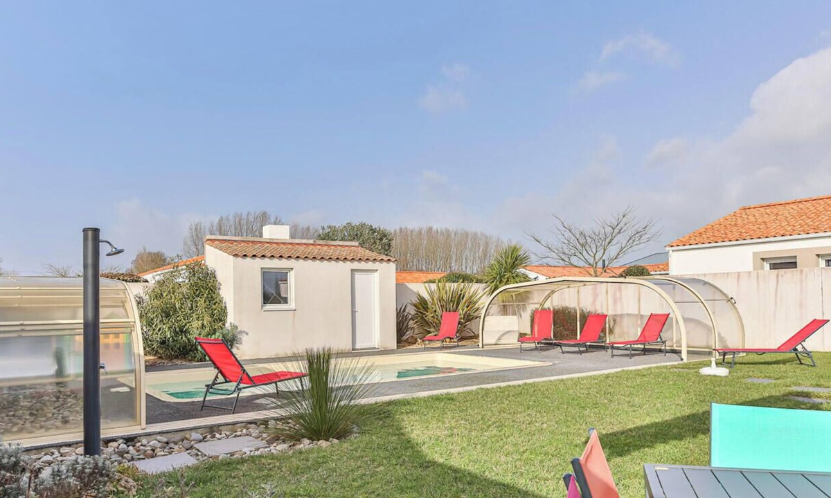 Commequiers House | Charming Cosy House with Private Pool & Dome - Near Vendée Beaches