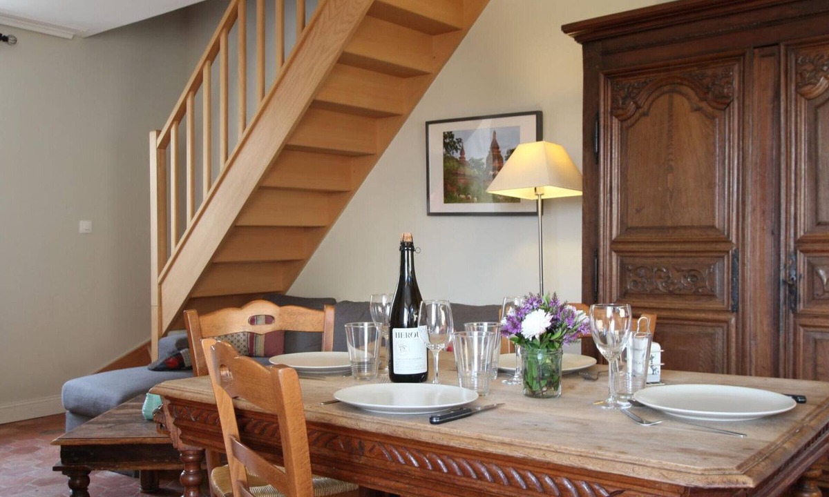 Sainte-Marie-du-Mont Cottage | Charming house with fireplace and pets allowed near Utah Beach