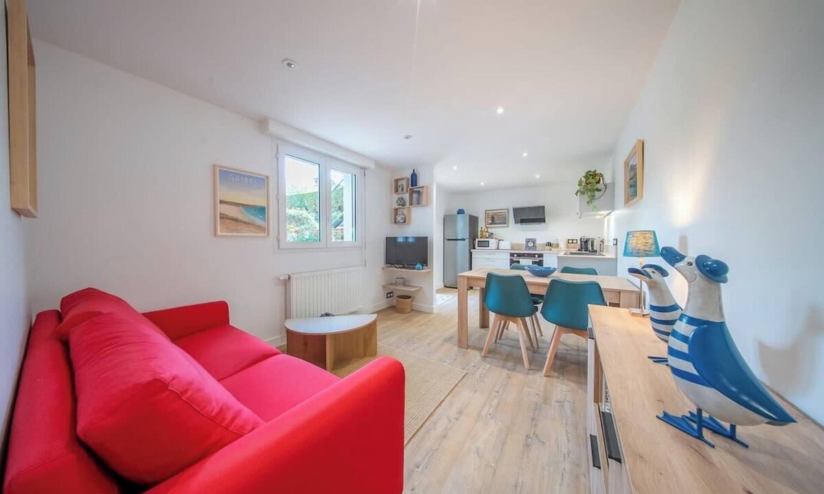 Guidel-Plages Apartment | Cocon de charme en rez-de-jardin