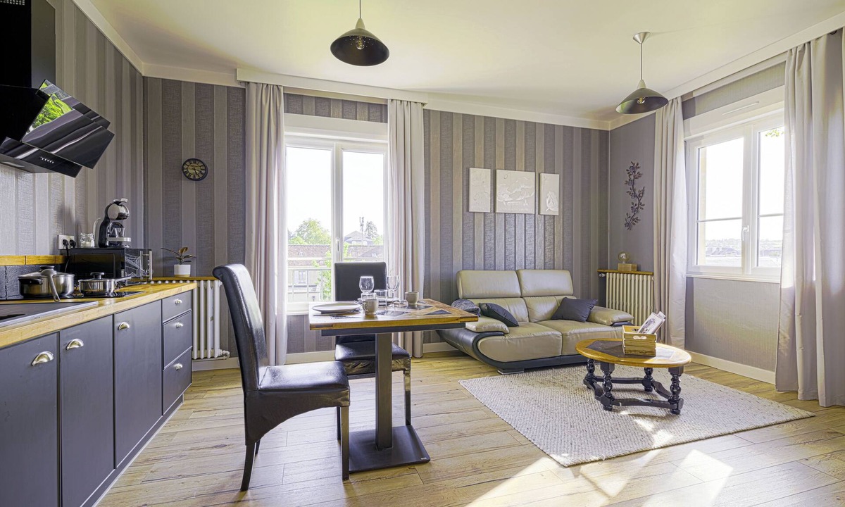 Falaise Apartment | Coeur de Falaise 2 - 2-bedroom apartment downtown, private parking, EV charging station