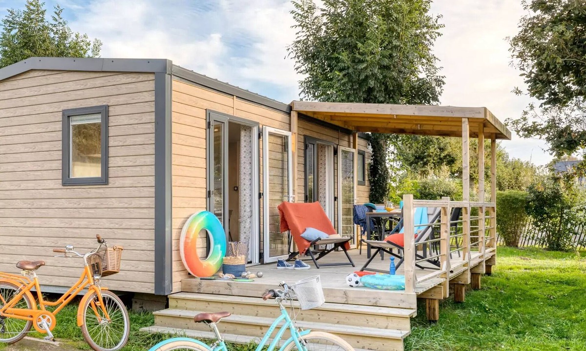 Ploemeur House | CONFORT PLUS Mobile Home (2023-2024) —2 bedrooms—30 m²—sleeps 4