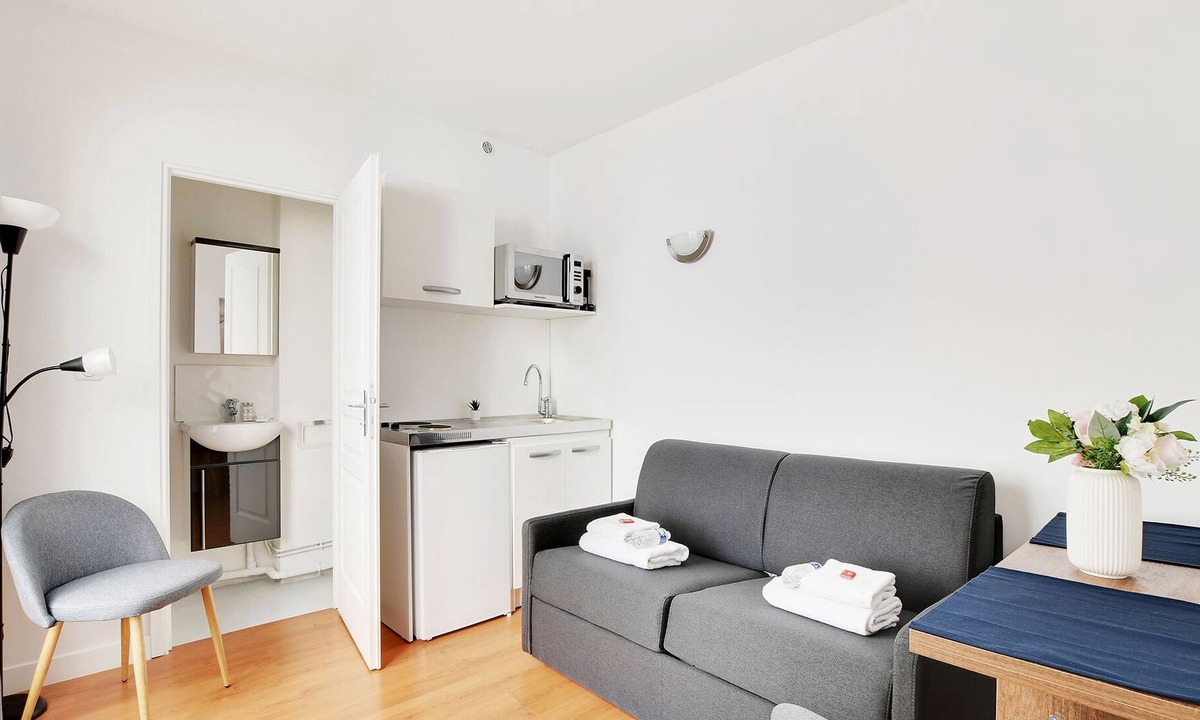 Saint-Lambert Apartment | Cosy Studio 2P / Parc Georges Brassens - MOBILITY LEASE