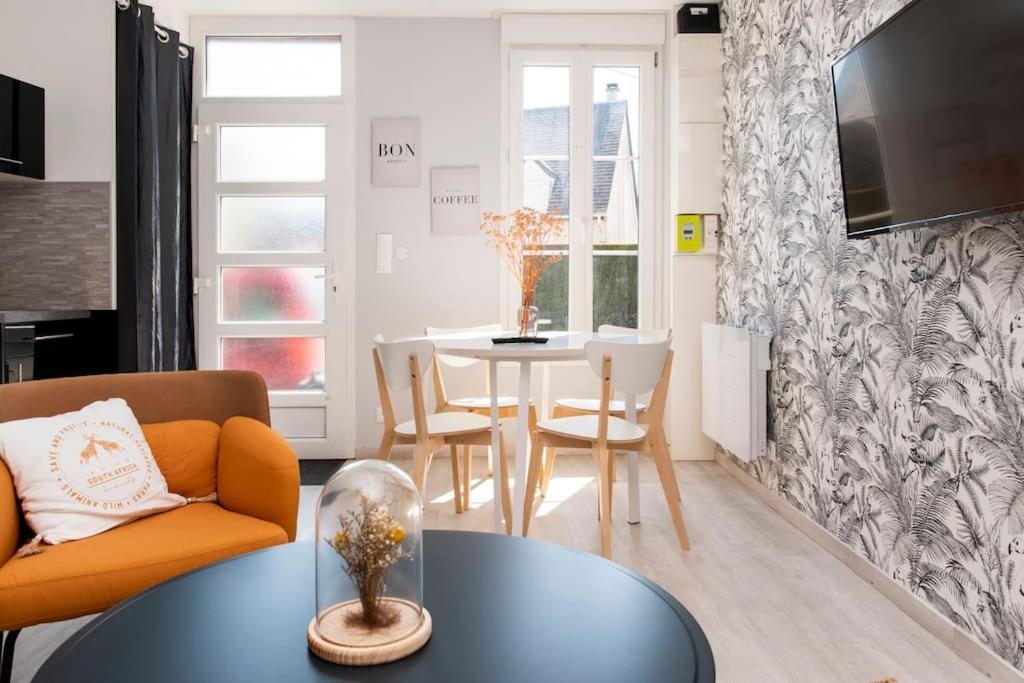 Le Beau Site Apartment | Duplex de charme - centre Caen à pied - 4 pers