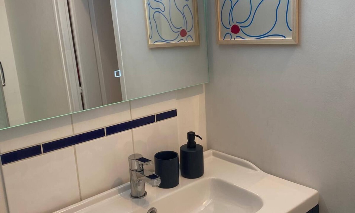 Ouistreham Apartment | Duplex with balcony and parking near the sea