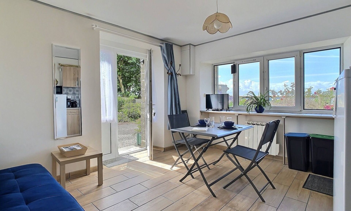 Saint-Nic Apartment | Gîte Villa Morgane (250 m from Pentrez beach)