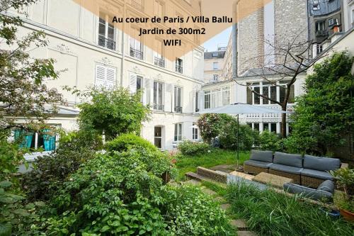 Quartier Saint-Georges Apartment | Grand appartement avec jardin privatif à Paris