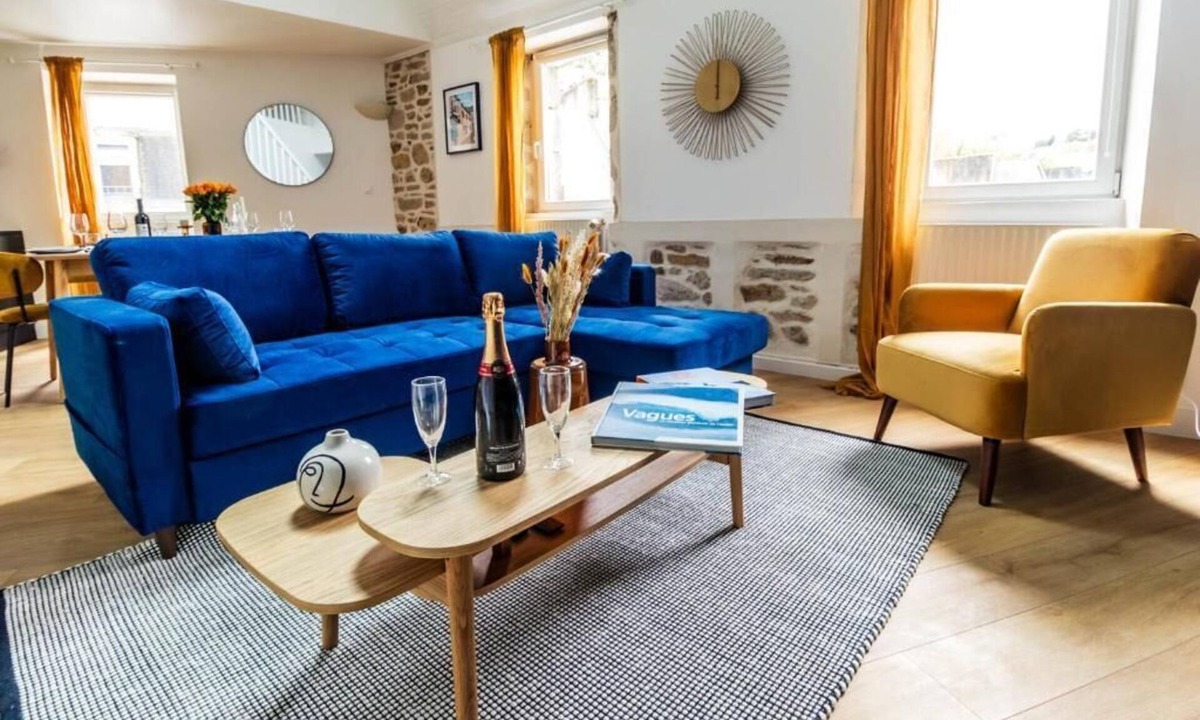 Quimper Apartment | Grand duplex 100 m² downtown Quimper - 3 bedrooms - All on foot