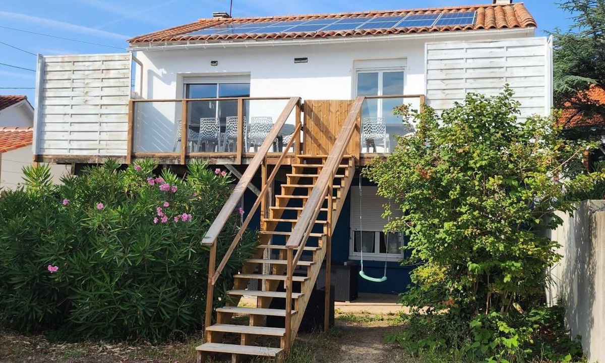 La Tranche-sur-Mer House | Grande Maison Familiale Avec Jardin Sans vis à vis