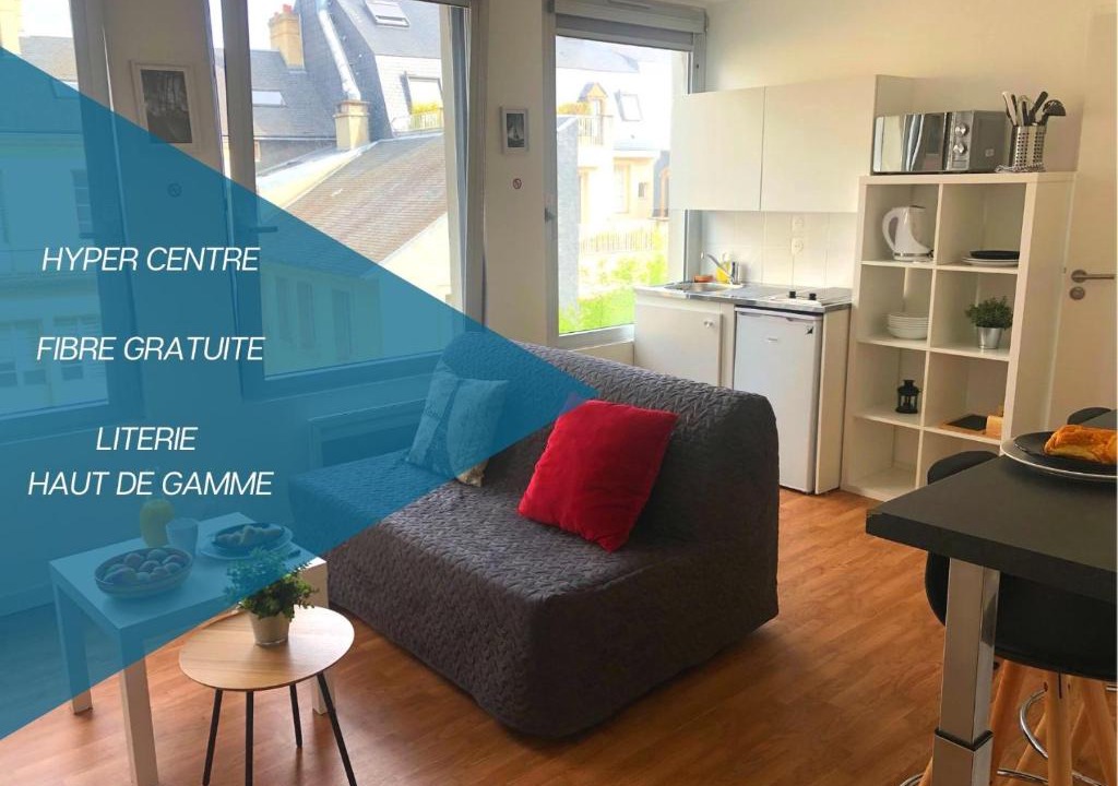 Centre Ancien Apartment | HYPER CENTRE - WIFI FIBRE GRATUIT - JERGWELOH - Le Parisien