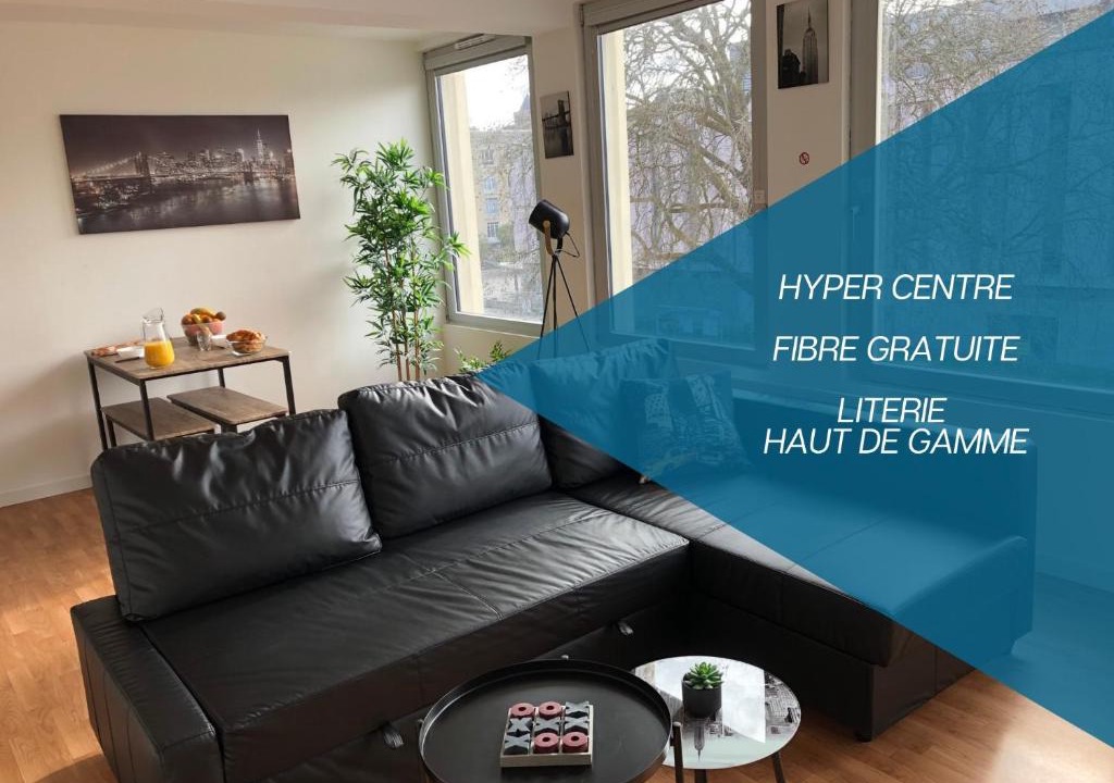 Centre Ancien Apartment | HYPER CENTRE - WIFI FIBRE GRATUIT - JERGWELOH - Le New Yorkais