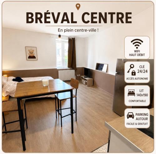 Breval Apartment | joli petit studio breval