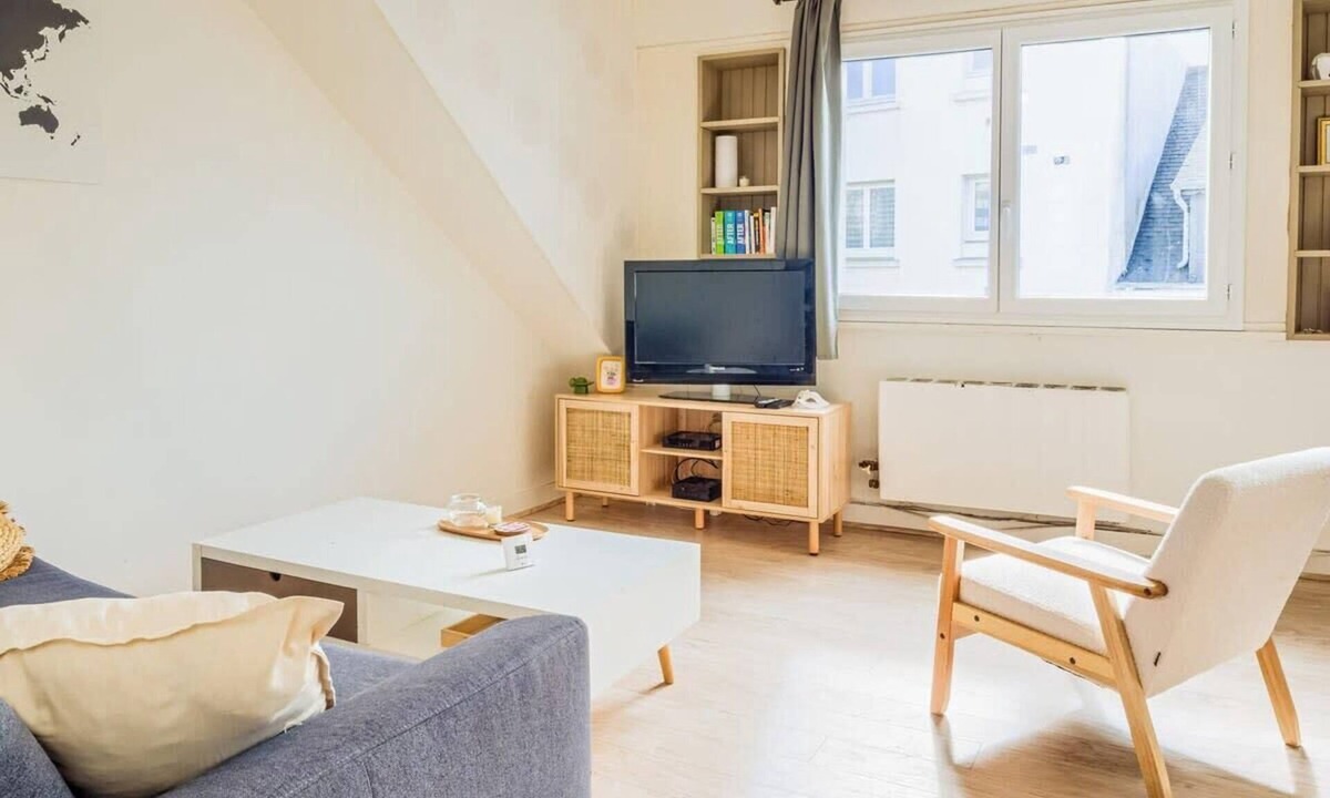 Quiberon Apartment | L'océan au bout de la rue : Plages à pied