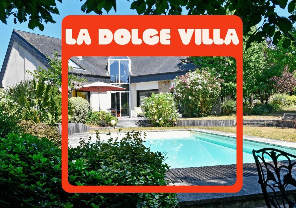 Savenay Villa | La Dolce Villa, Grande maison piscine 12 personnes