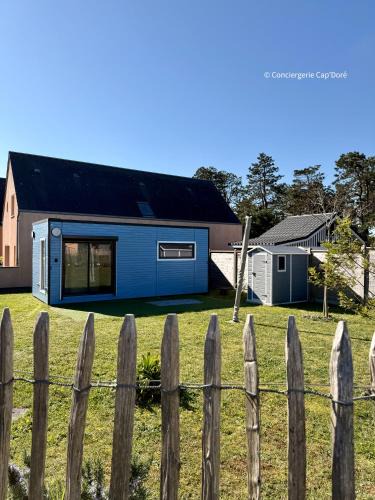 Portbail Ski Chalet | La Roulotte - Tiny House 150m de la Plage
