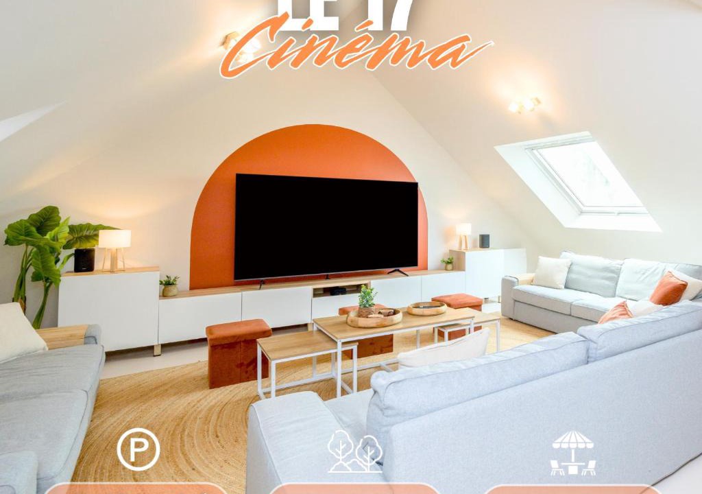 Ploufragan House | Le 17, Cinéma privé, Arcade rétro, Jardin