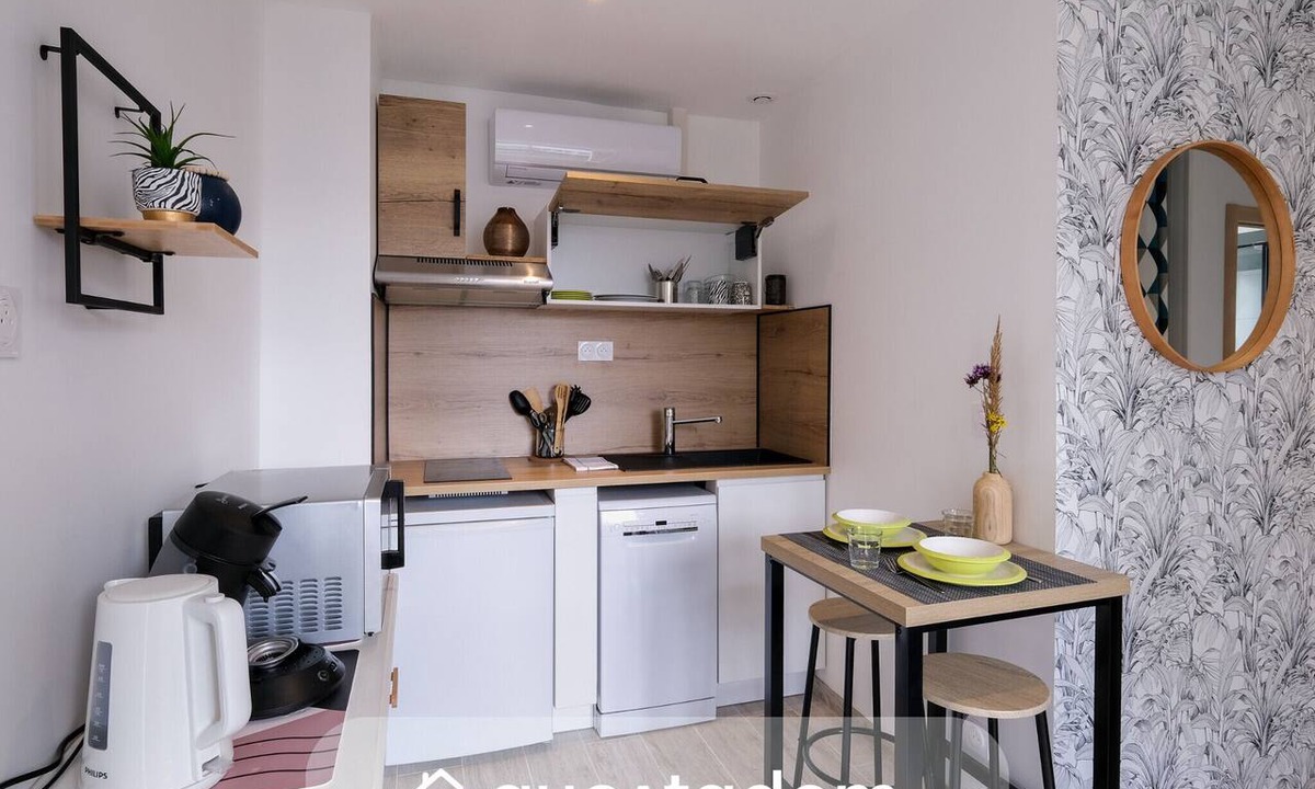 Saint-Nazaire Apartment | Le Manoë - Climatisation - 200m gare