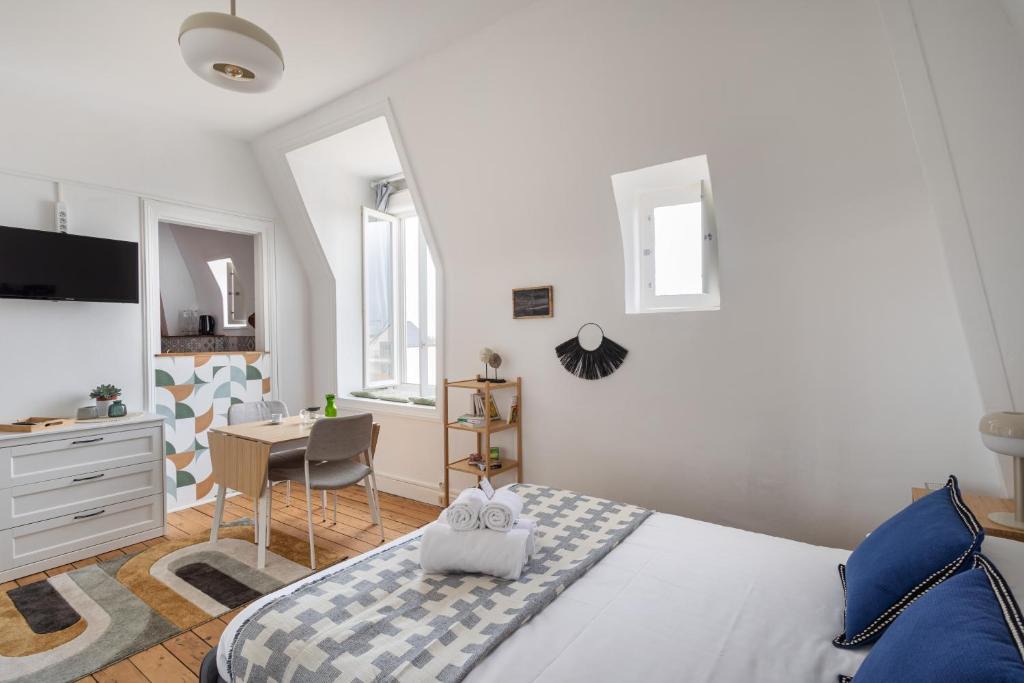Saint-Servan Apartment | Le Nid Cosy - Studio proche de la plage