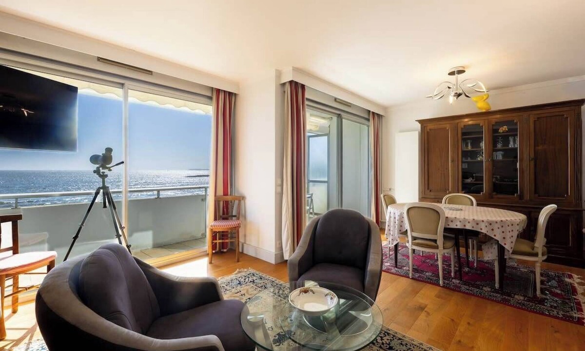 Larmor-Plage Apartment | Le sable au pied de la résidence T2 de qualité