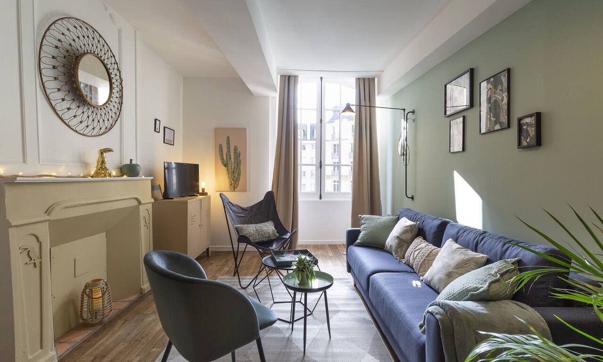 Centre Apartment | LE TOUCAN, 2 pièces de charme et emplacement de rêve - Parlement de Bretagne