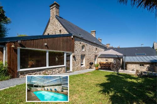 Montfarville House | Les Jardins de Marcel - Maison en pierre avec piscine - TheGoodBnb