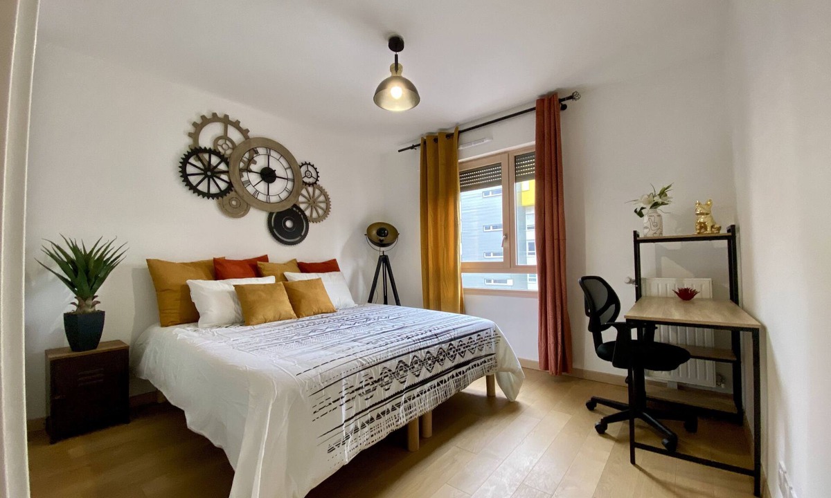 Universite Apartment | Loft Industriel à Côté de La Défense et L'arena