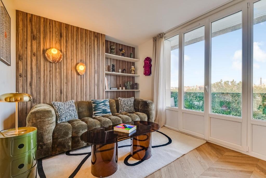 Prince–Marmottan Apartment | Magnifique Appartement- Eiffel view