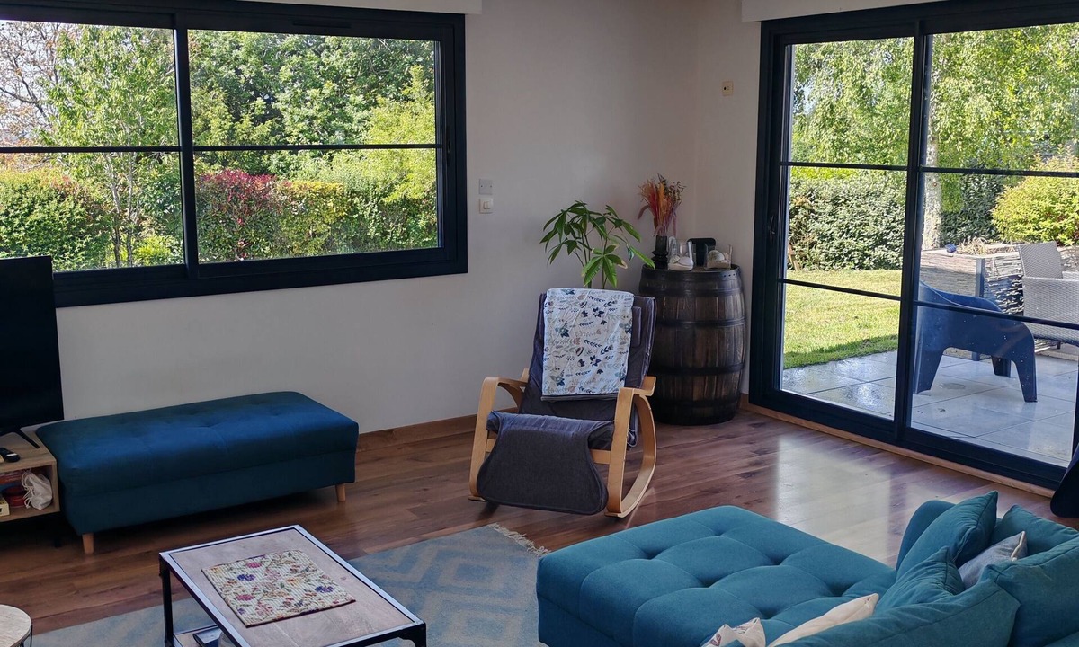 Sulniac House | Marine & Guillaume's house, in a peaceful setting on the edge of the forest