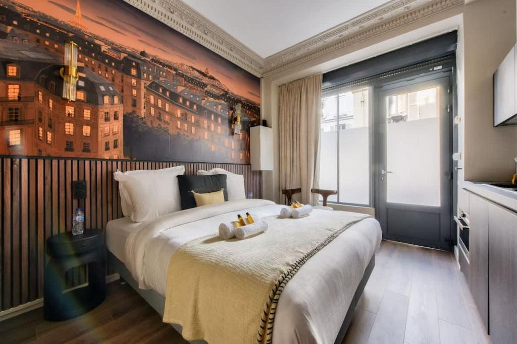 Grenelle Apartment | Merveilleux studio neuf proche Tour Eiffel avec AC