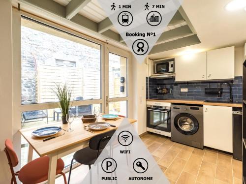 Guingamp Apartment | NEW: L'Écrin Secret face à la Gare !