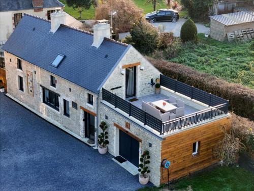 Longueville House | Omaha Beach - Gite de la Forge & rooftop privé