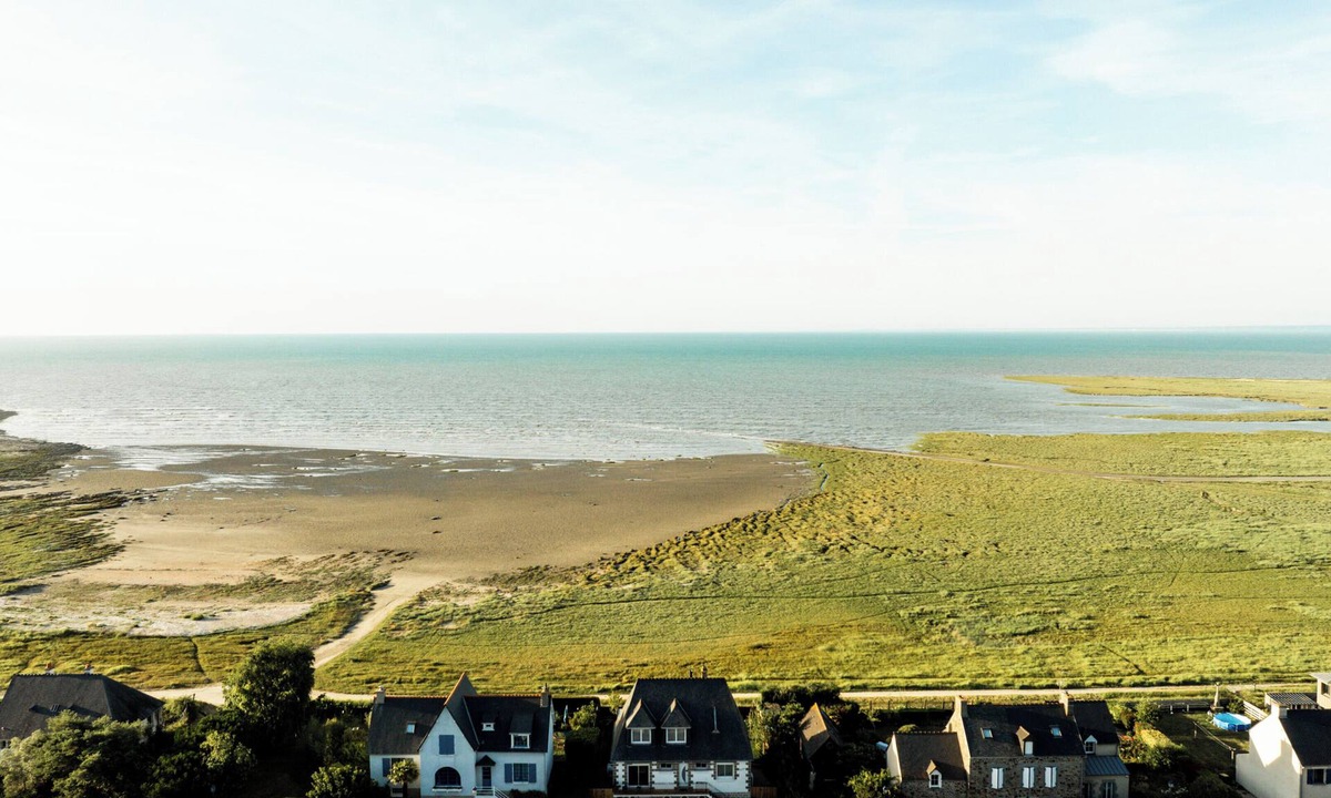 Le Vivier-sur-Mer House | Panoramic view of Mont-Saint-Michel Bay - Spa - 12 people