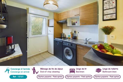 Pont-l'Abbe Apartment | Pont L'Abbé - Appartement pour 4 avec balcon