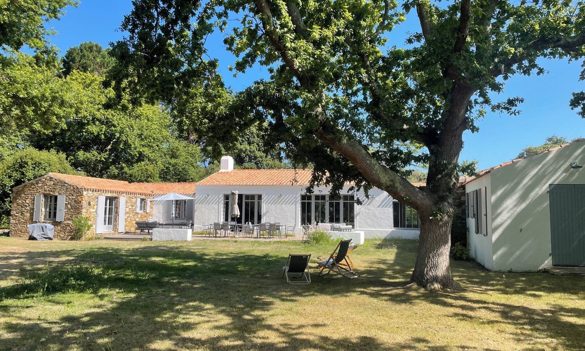 Ile d'Yeu House | Recent 4* Design house, wooded plot of 3000m2