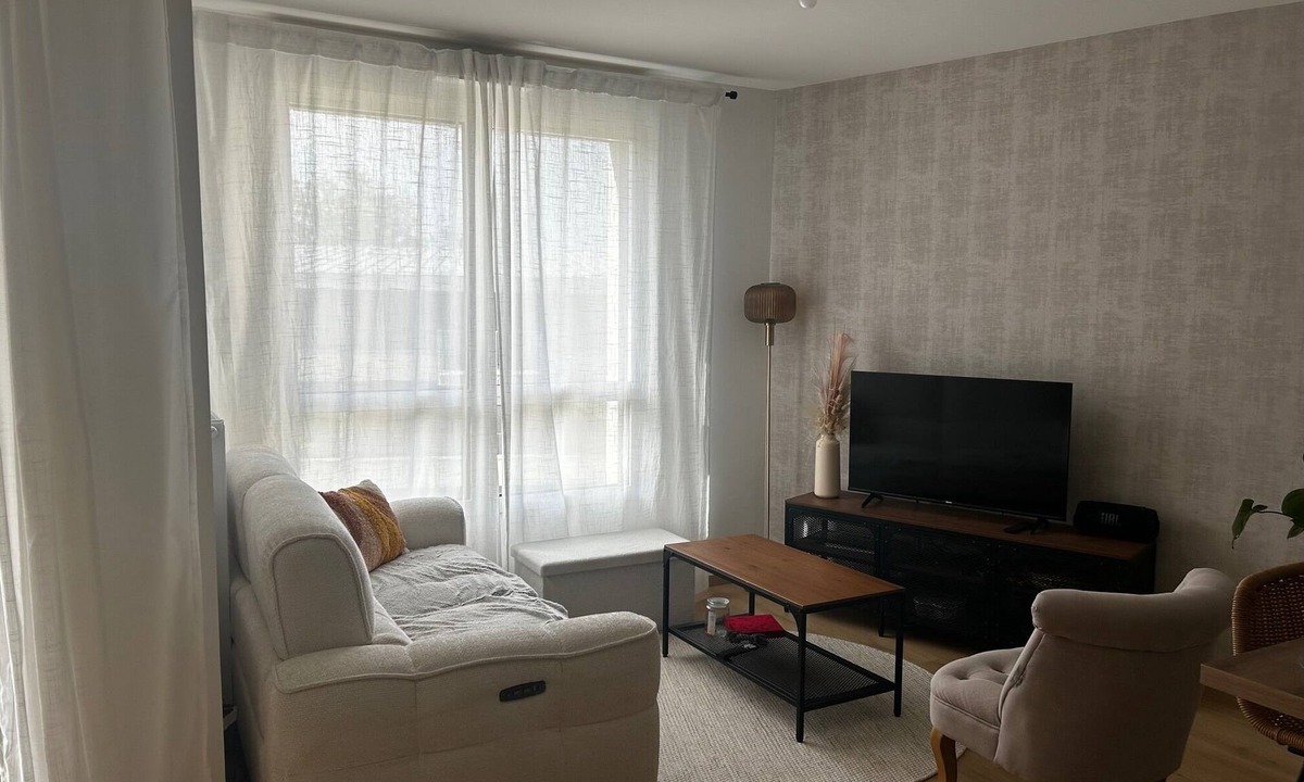 Saint-Herblain Apartment | Spacious apartment in new residence with secure parking