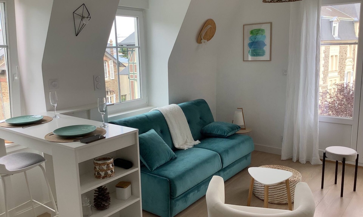 Dinard Apartment | Studio near beach Dinard