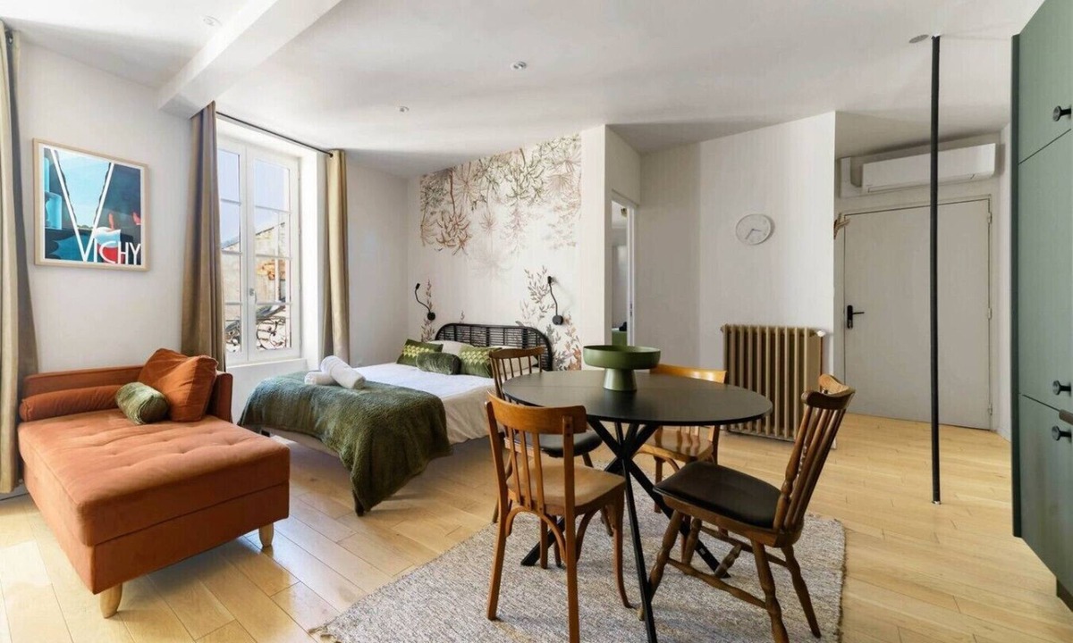 Vieux Vichy Apartment | Superbe studio climatisé dans immeuble classé