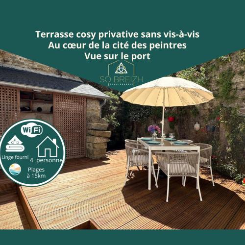 Pont-Aven House | Sur le Quai - Vue sur le port - Extérieur Cosy