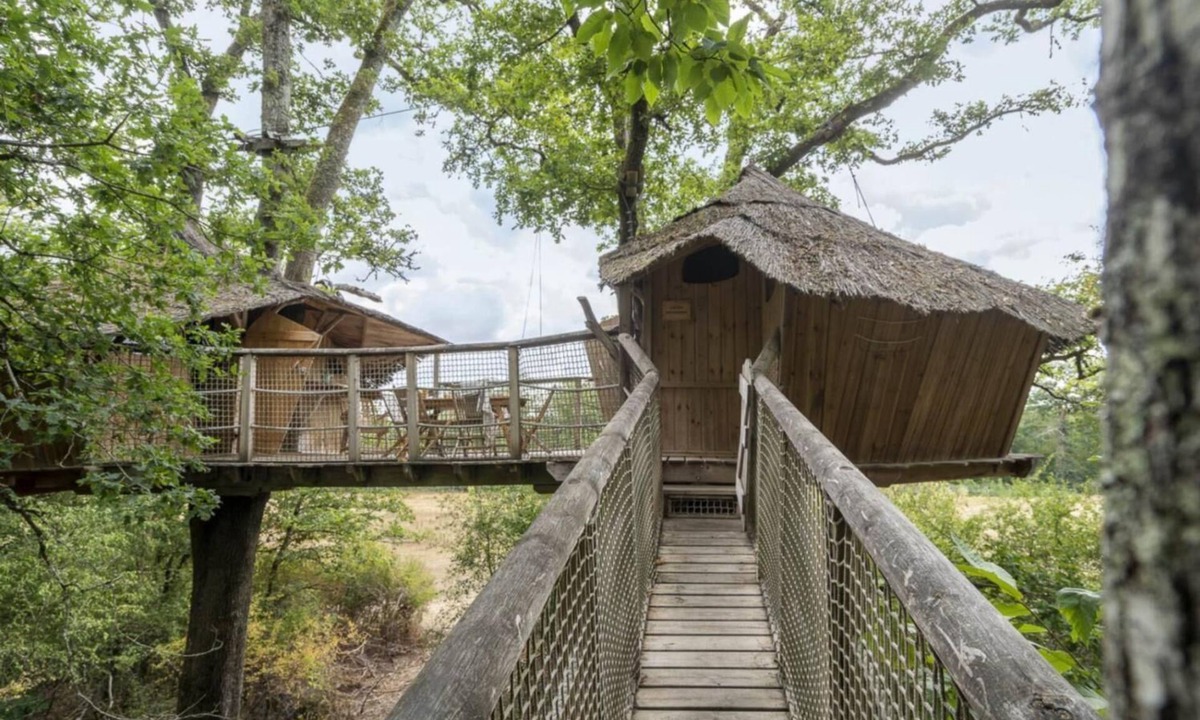 Pierrefitte-sur-Sauldre Cottage | Tree-house Forest Camp 5/6p 2Bdrms