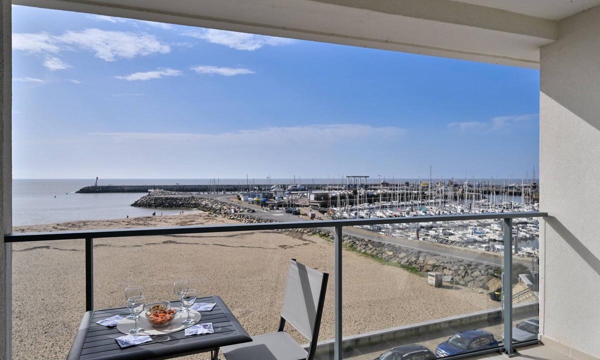 La Turballe Apartment | Ty Laouen e Kreisteiz Breizh - Vue mer en bord de plage